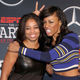 ESPN columnist Jemele Hill (L) and ESPN host Cari Champion attend ESPN The Party on February 5, 2016, in San Francisco, Calif.